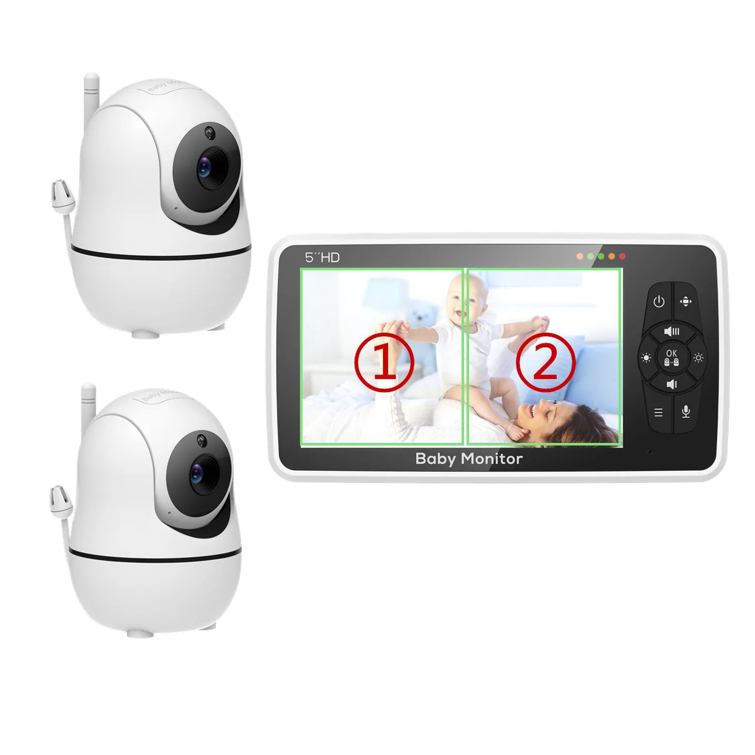 Baby Monitor Video e Audio V50 MBOSS