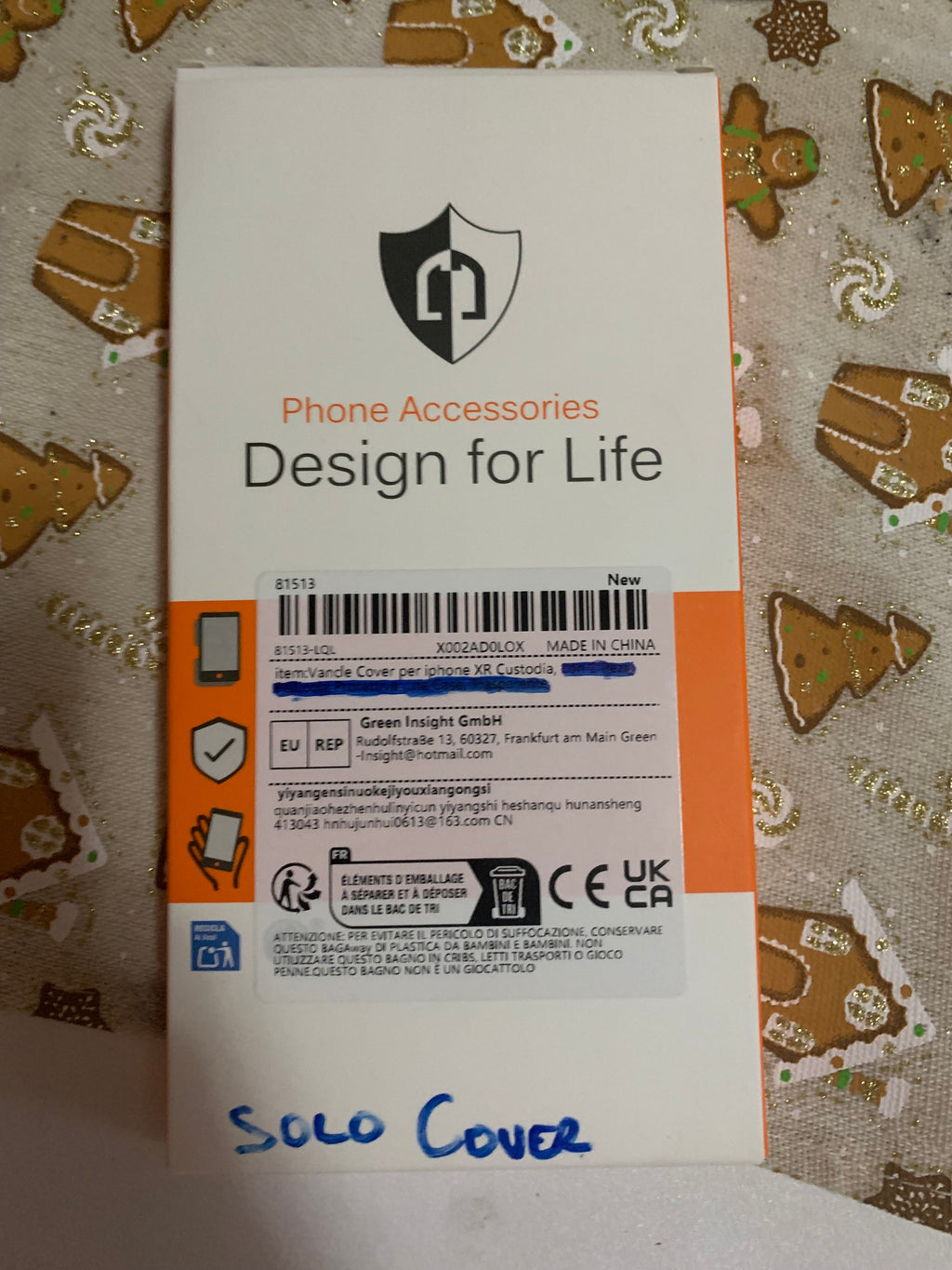 COVER iPHONE XR TURCHESE