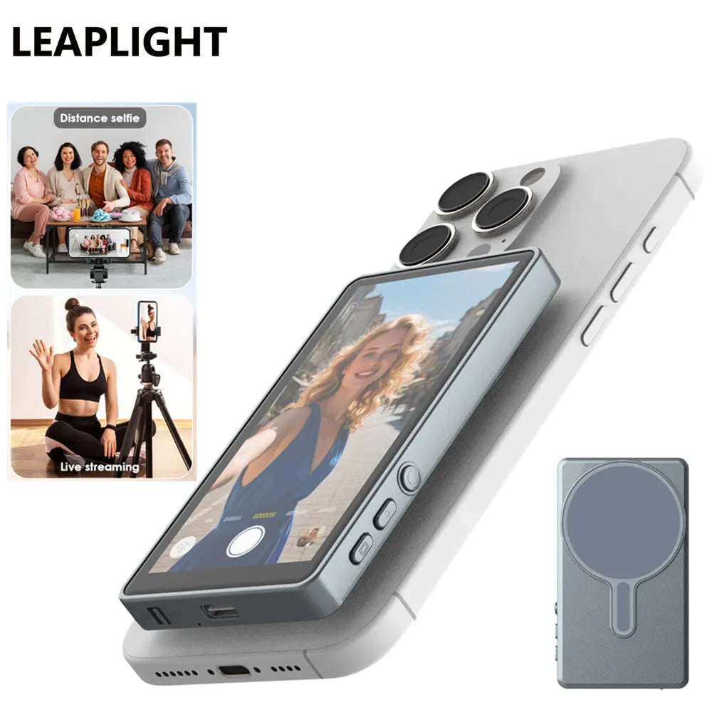 Monitor Magnetico CAMOLO per Vlog e Selfie (Compatibile MagSafe)