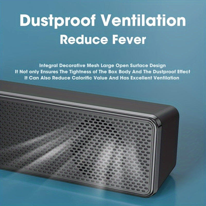 Soundbar Cablata Desktop (Dual Speaker) con Alimentazione USB